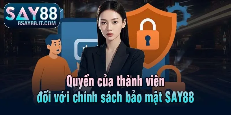 Quyền của thành viên đối với chính sách bảo mật SAY88