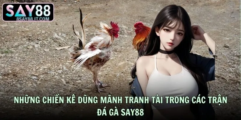Những chiến kê dũng mãnh tranh tài trong các trận đá gà SAY88